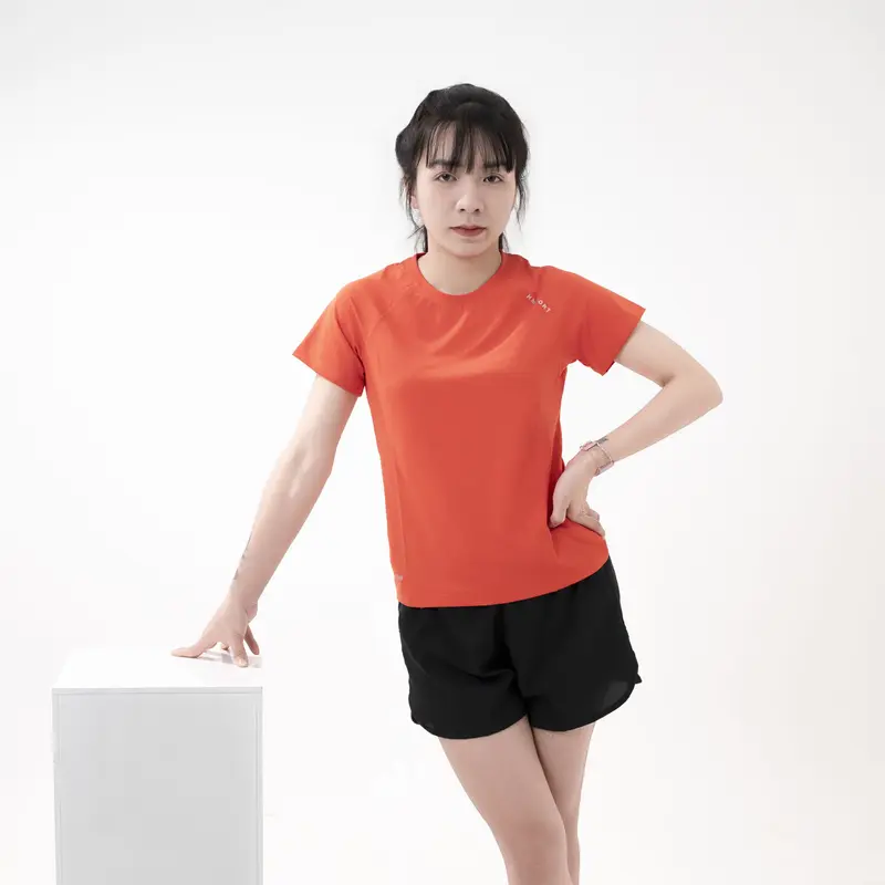 Áo thun thể thao nữ raglan tập gym yoga mã [GY09] chất thun lạnh chính phẩm thấm hút mồ hôi, thoải mái vận động. Top Sport 1