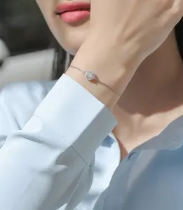 Jewelry Lover - Moissanite-B2 - Bracelet - Gelang- Cynthia - Moissanite - Sterling Silver - Perak 925