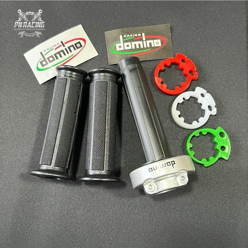  Combo cùm tăng tốc domino bạc chì 2 dây ga+ bao tay mẫu tbt - Phụ kiện 