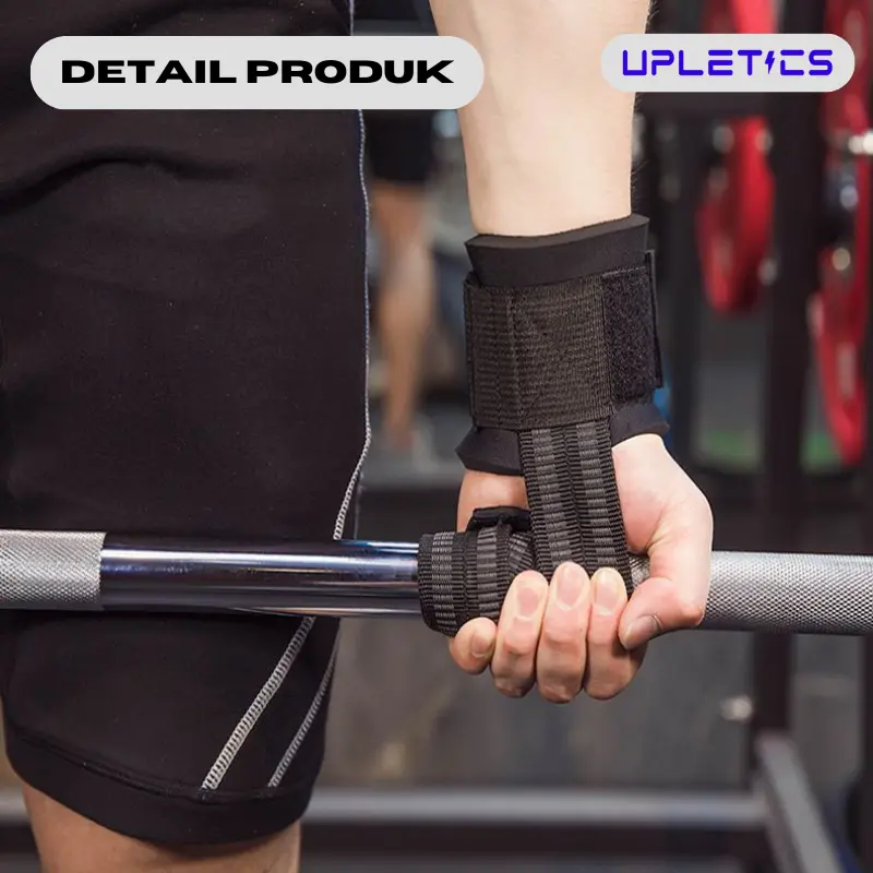 Upletics Weightlifting Strap | Wrist Wrap | Wrist Band GYM & Fitness 3