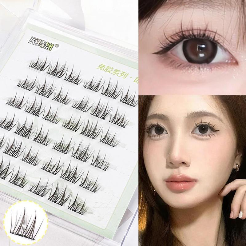 Product Introduction of 【No Need Glue!】glue-free Eyelashes Extension Self-Adhesive Reusable Softer Lashes False Eyelashes Makeup 33