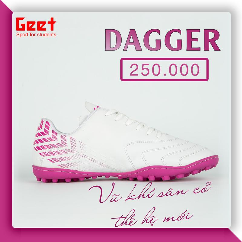 Giày Bóng Đá Geet DAGGER Chính Hãng size 38-43 (đã khâu Full Đế)