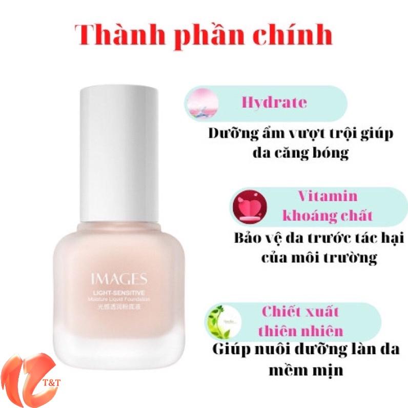 Kem nền che khuyết điểm Images kiềm dầu kháng nước lâu trôi tạo lớp nền đẹp trong suốt TT20 2
