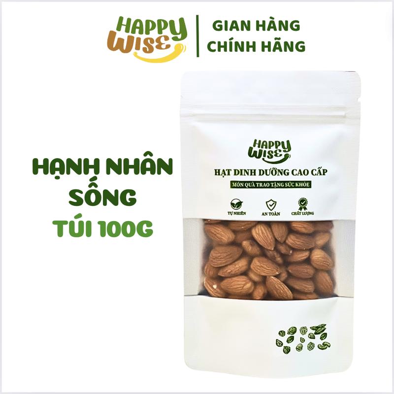 Hạt Hạnh Nhân Sống Nhập Khẩu Mỹ Hạnh Nhân Tươi Làm Sữa Hạt 2