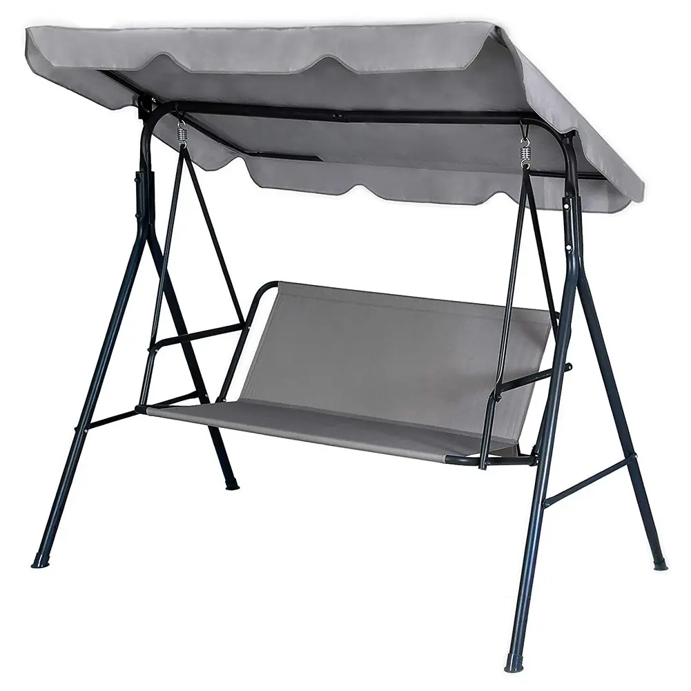 Penutup Tempat Duduk Buaian Taman, Kalis Air, 115x48cm, Sarung Kusyen Kerusi Gantian, Sesuai untuk Teras dan Perabot Luaran, 3 Warna Tersedia, Perlindungan Cuaca