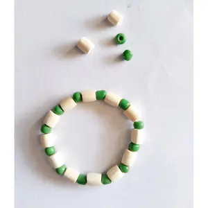 GELANG OTOK BAYI ATAU GELANG SAWAN BAYI MUTIARA WARNA HIJAU