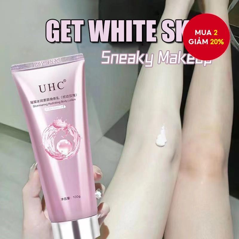 Kem làm trắng da toàn thân UHC 100g Trẻ hóa trắng Cải thiện xỉn màu Sữa dưỡng…