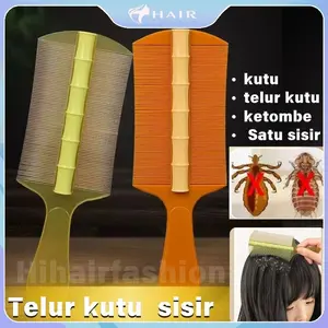 HIR-0077  (kelas atas)  Serit anti ketombe Sisir kutu serit rambut anti ketombe lusinan、Sisir kutu rambut