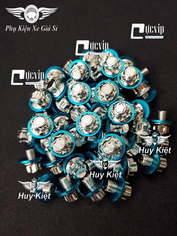  Ốc Chân Kính  Gương  Salaya M3 Inox 304  Tặng Lông Đền Xanh  Gắn Wave Dr Cub Fu AB Vario PCX Vision SH SH Mode Lead Sonic Win Ex Si NVX Yaz  Giá 1 Ốc  MS6383 