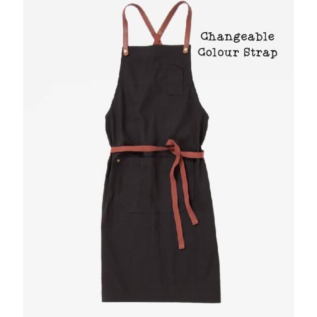 Apron Barista Celemek Barista Restyle Drill Celemek Custom Barista Original Handmade Unisex Tali Tali 4
