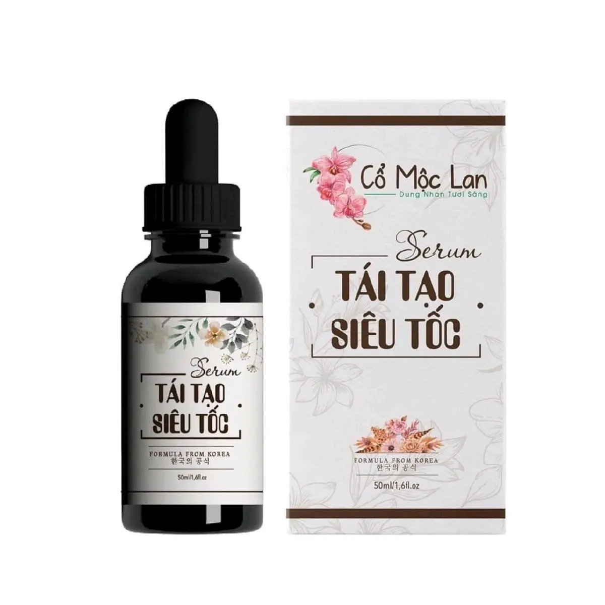 Serum Tái Tạo Siêu Tốc Cổ Mộc Lan Peel da bóc tách Nám, Tàn Nhang 50ml. Skincare