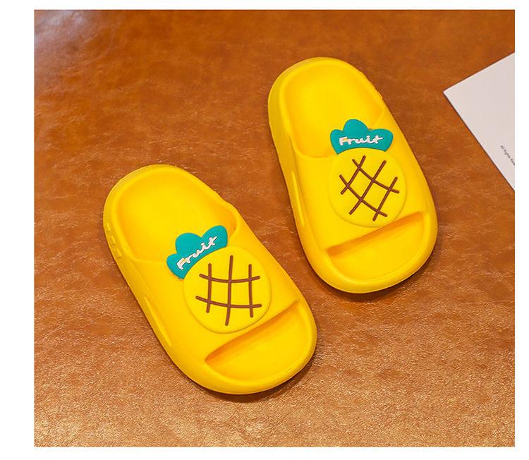 Product Introduction of Summer Non-Slip Thickened Cartoon Cute Girls' Baby Kindergarten Boys' Indoor Children's Slippers 24
