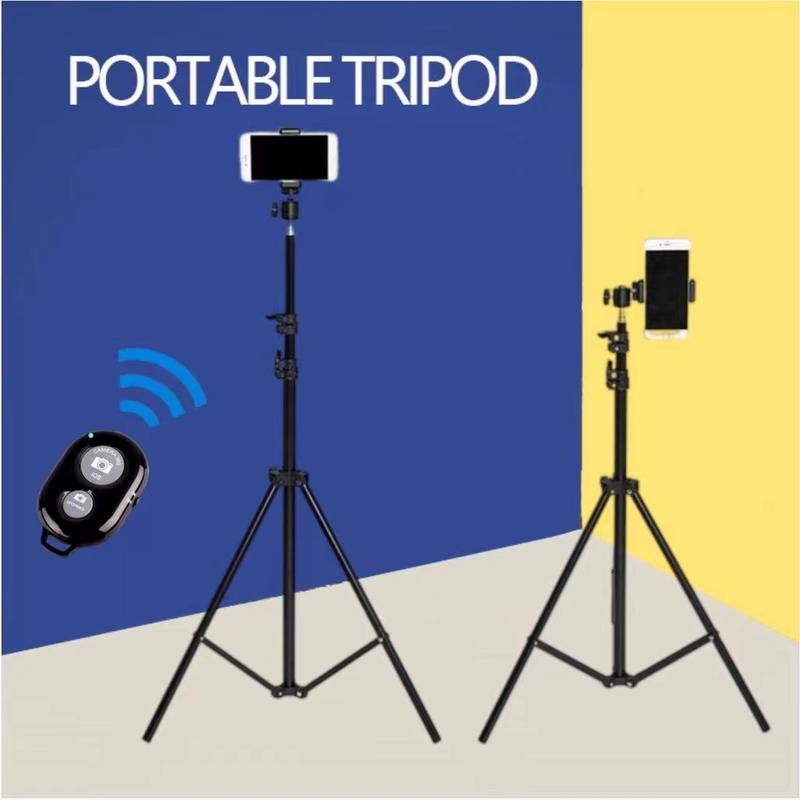 Product Introduction of Selfie stand ชุดขาตั้งกล้องเซลฟี่ พร้อมรีโมทบลูทูธในตัว หัวต่อมือถือ รุ่นTripod （สูงสุด 210cm, ขั้นต่ำ 72cm ) + รีโมท 20