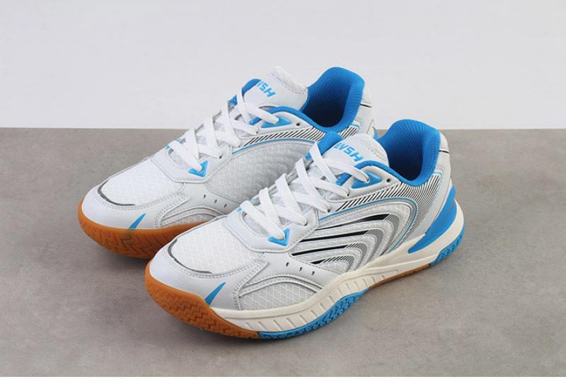 Product Introduction of Professional Tennis Shoes Unisex Badminton Shoes Breathable Anti-Skid Shock Absorption Table Tennis Ball Shoes Color Matching Sports Training Shoes 25