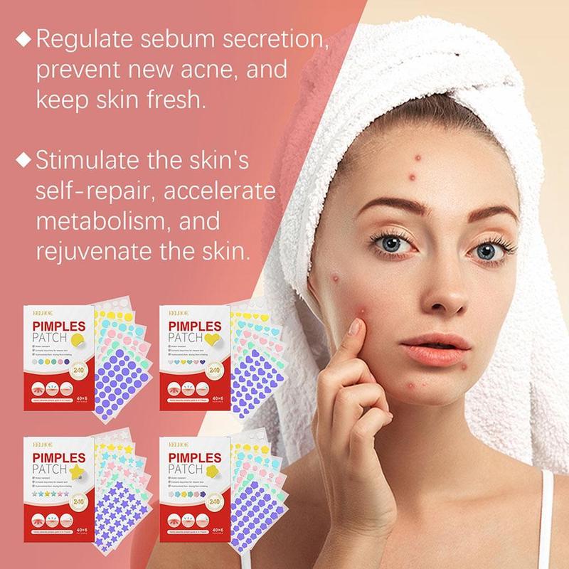 Product Introduction of 240pcs Salicylic Acid Acne Patch Colorful Heart Star Acne Shaped Pimple Patch N6S9 38