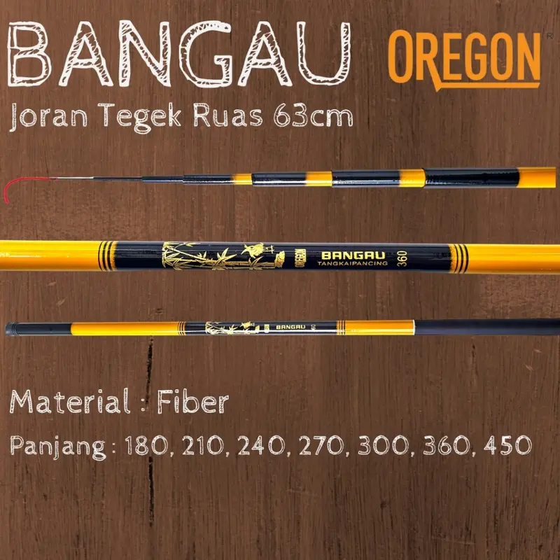 EXTRA BONUS | JORAN TEGEK OREGON BANGAU BAMBU AIR HIJAU GUPY NEON PANDA PANJANG 180 210 240 270 300 360 450 540 ACTION LENTUR UNTUK MANCING NILA MUJAIR 0