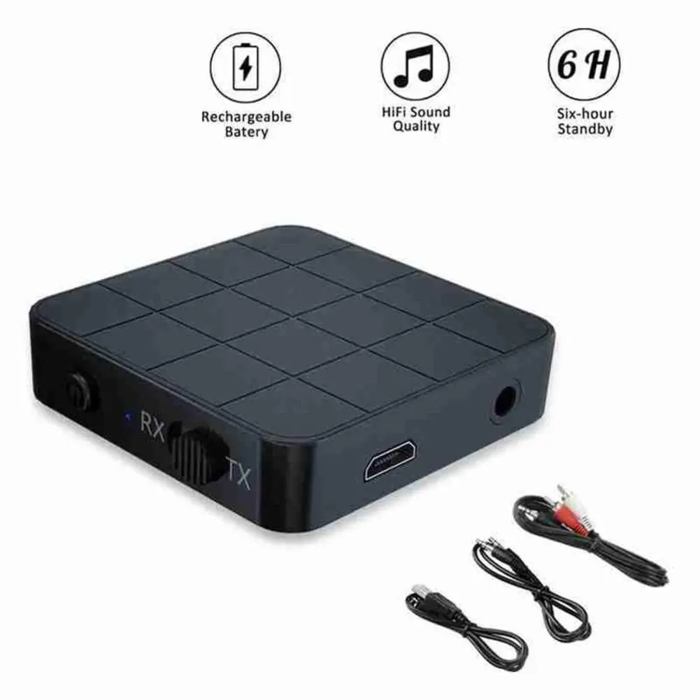 Bộ Chuyển Đổi Bộ Thu Máy Thu Âm Thanh Bluetooth, 2in1, Cho Gia Đình, Xe Hơi, TV, PC, Loa, Hệ Thống Tai Nghe, W6U5