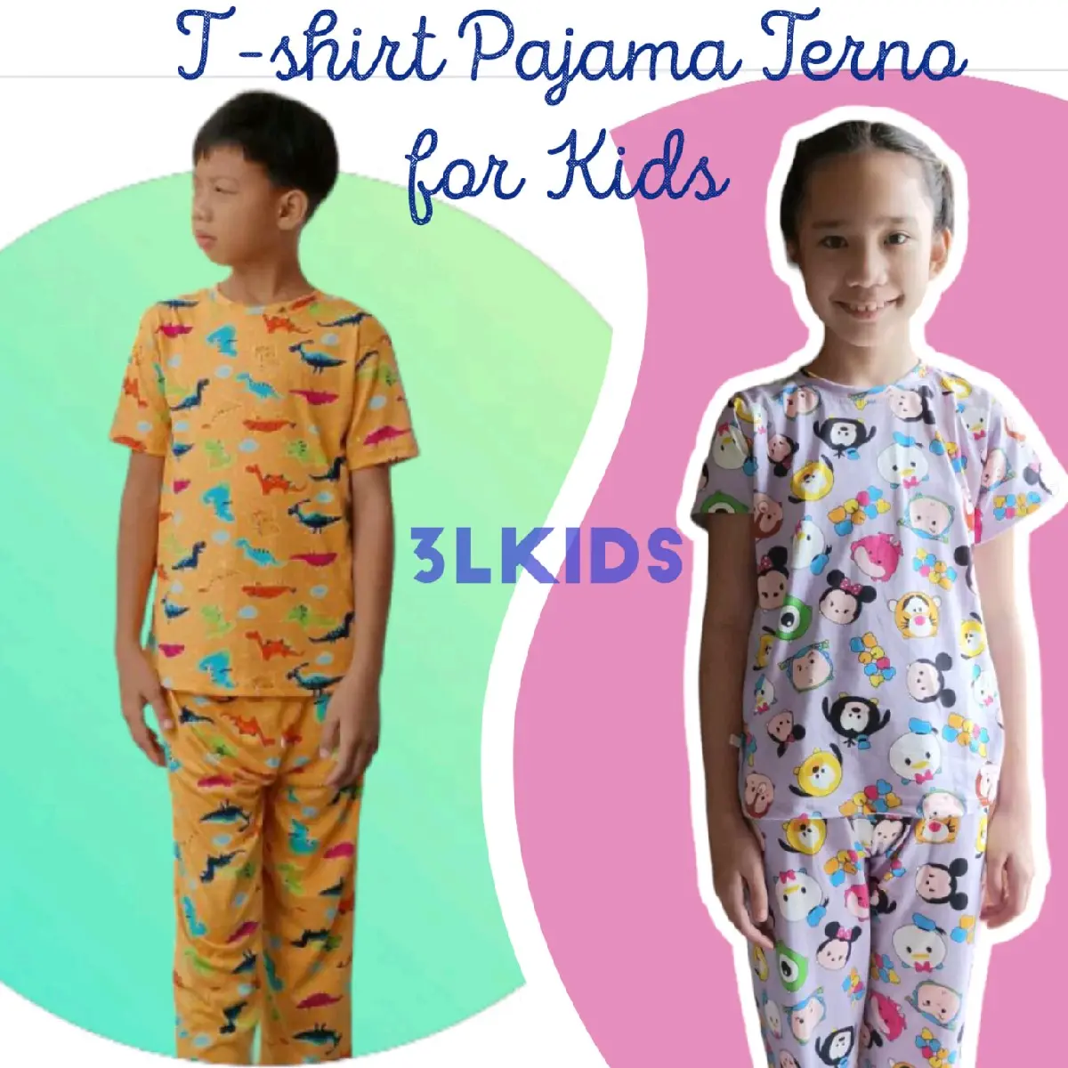 TSHIRT PAJAMA TERNO BUNDLE FOR KIDS GIRLS & BOYS ternopantulog