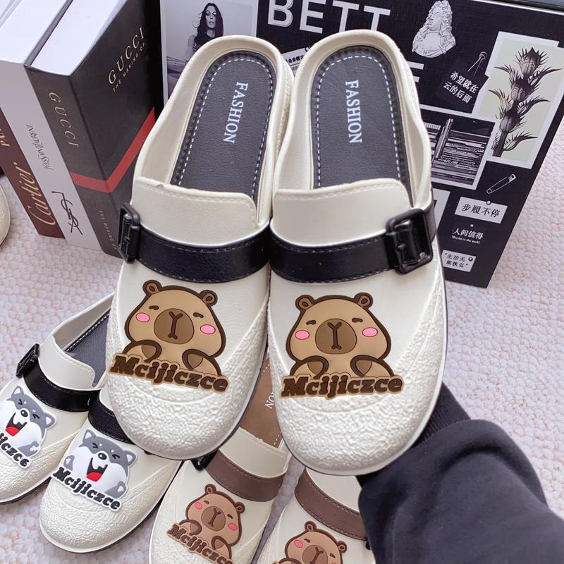 Product Introduction of AM809-Giày Lỗ Bao Đầu nữ 2025 đế dày mùa hè 3 màu DéP Shoes dépyeezy dép  đúc dép  gấu 23