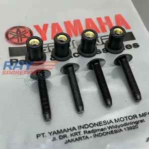 BAUT MUR VISOR WINDSHIELD SET YAMAHA NMAX AEROX LEXI XRIDE VIXION ORIGINAL YGP