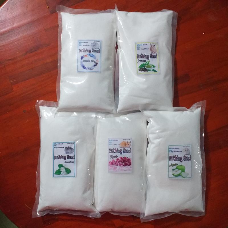  Cát tắm thơm dành cho hamster- sản phẩm vệ sinh giúp hamster sạch sẽ 