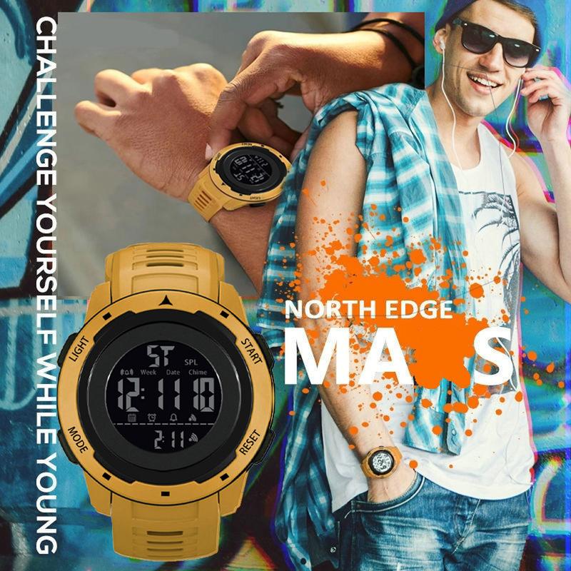 Product Introduction of Multifunctional Men's Technology Electronic Sports Watch Luminous Waterproof Watch Daily Running Fashion Watch Wristwatch #458276 37