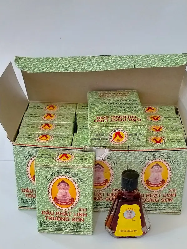 Dầu Phật Linh Trường Sơn chai 1.5ml - 5ml, giảm cảm, nhức mỏi, sưng viêm 2