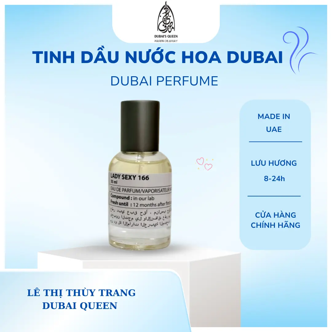 Tinh Dầu Nước Hoa lady 166