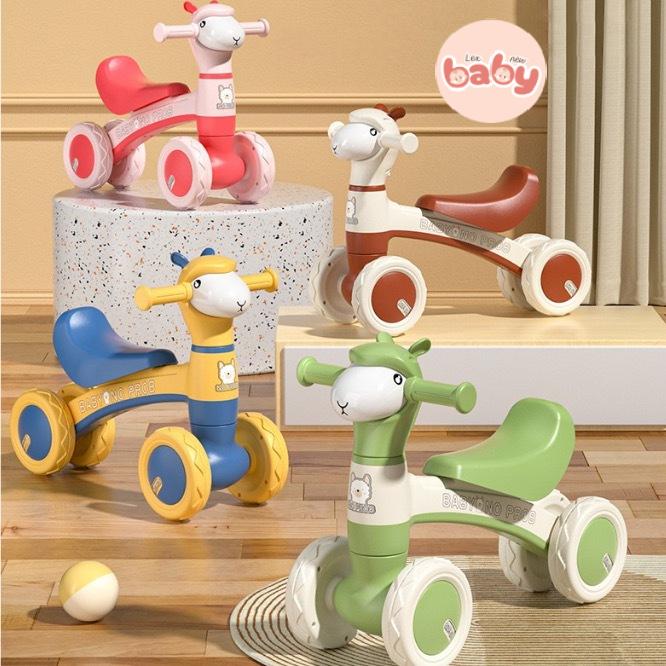 Xe Chòi Chân Cừu Có Nhạc Có Đèn Vui Nhộn Cho Bé từ 2 đến 8 tuổi giá tại xưởng