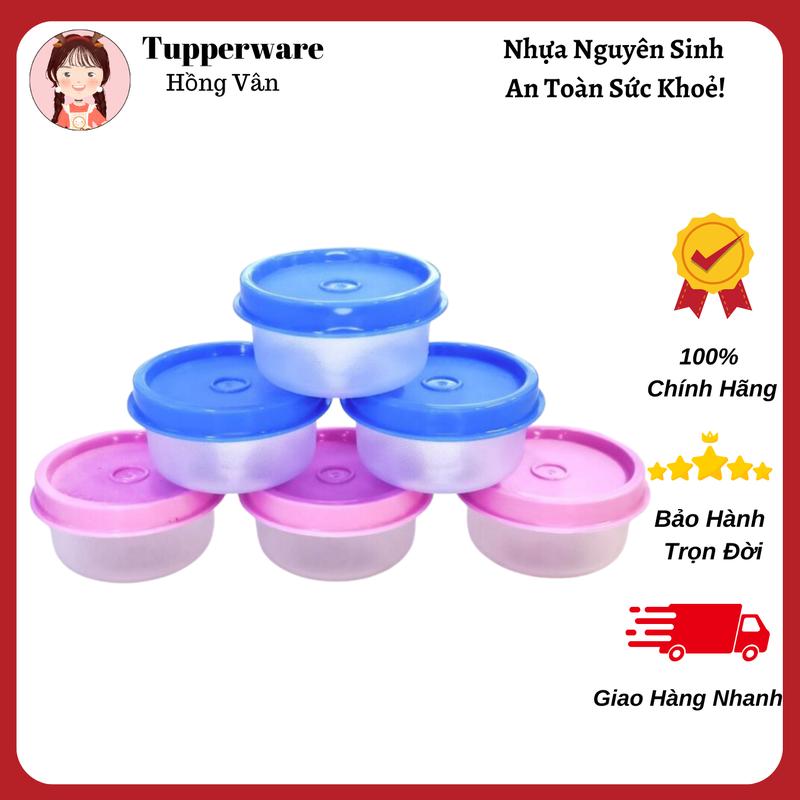 Hộp Round Mini 15ml Tupperware, Nhựa nguyên sinh, đựng vitamim.... 0