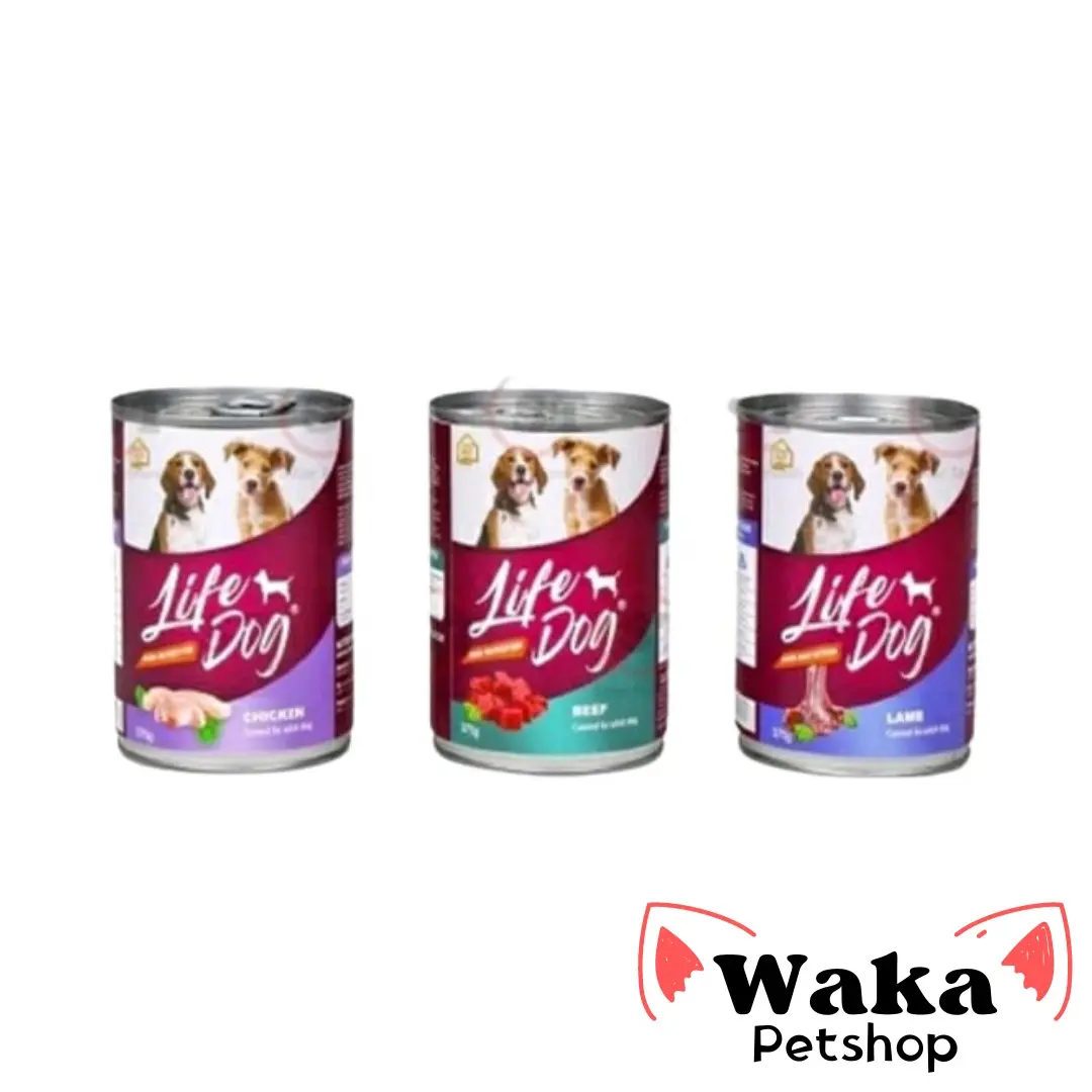 Life Dog Wet Food Makanan Anjing Kaleng 400gr