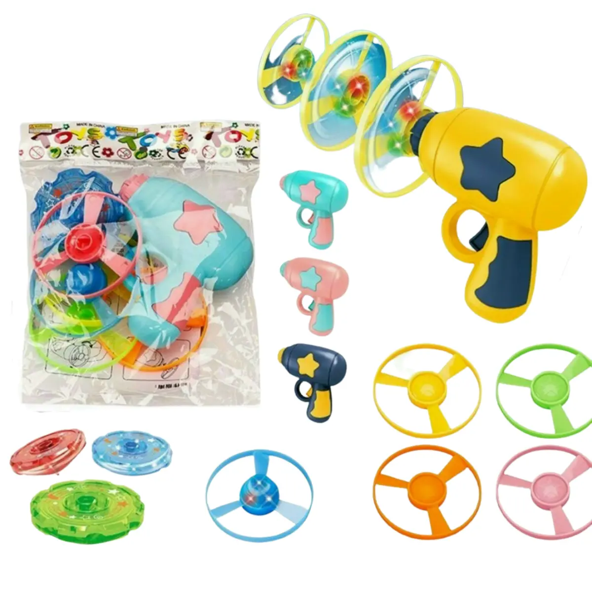 Đồ chơi bắn chong chóng Phát sáng Toy