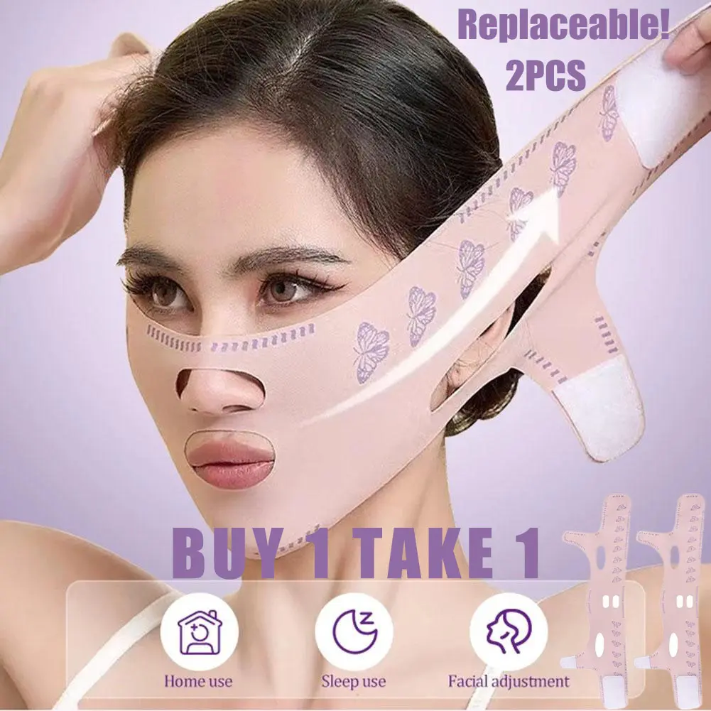 【BUY 1 TAKE 1】Face-lifting Magic Tool Quick V-face Lifting Firming Face Bandage Mask
