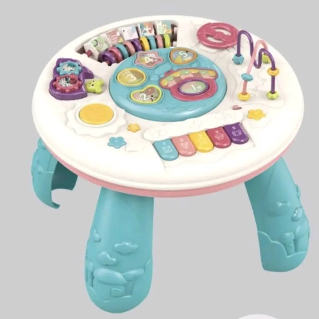 MEJA BELAJAR BAYI EDUCATION LEARNING DESK  8IN1 BY SPACE BABY SB 8312