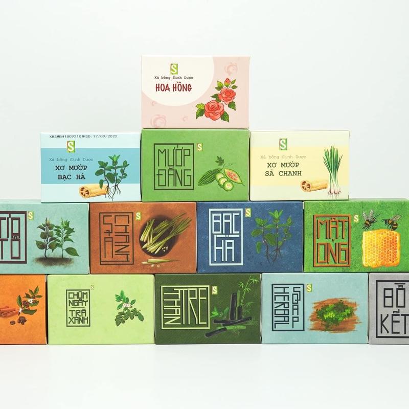 Xà Bông Sinh Dược HTX Sinh Dược Dưỡng Body Dưỡng Da Skincare soap tam