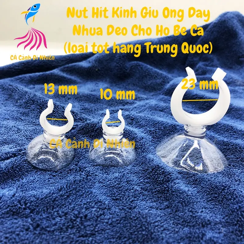 Hít kính giữ dây oxy, ống dẫn nước, nút hít đèn sưởi hít lõm hít máy bơm cho hồ cá cảnh