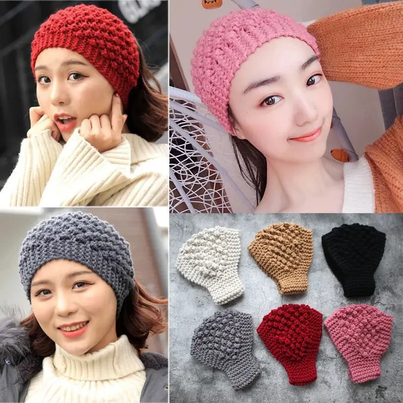 Busana wanita masker wajah sorban topi beanie Jilbab olahraga outdoor
