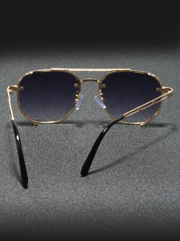 Men's Vintage Sunglasses, Trendy Casual Sunglasses for Everyday Use, Fashion Accessories for Outdoor Activities 2