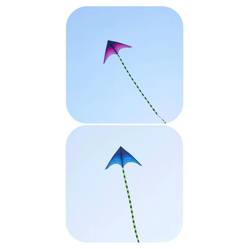 [caa]Kite Prairie Kite 1.2m Easy To Fly Adult Children Kite Triangle Kite Breeze Easy To Install