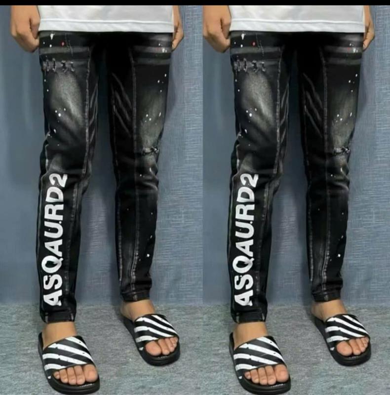 Quần Jean nam Boy phố  đen, from đẹp, khóa kéo vải co giãn, mẫu mới Hót Trend Menswear Pants Có Túi quần  jeans quần  dsq xanh quan nam
