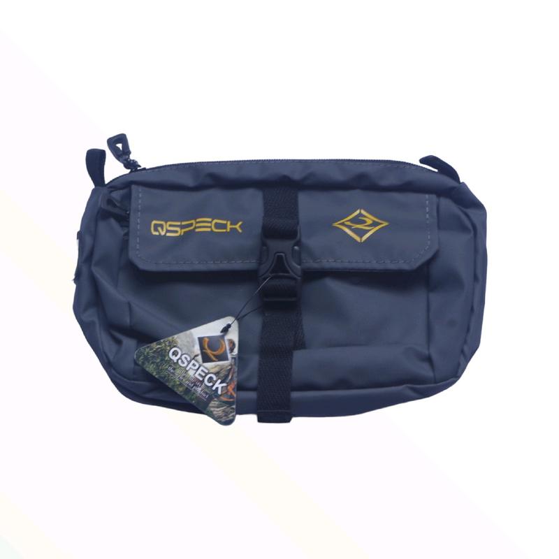 NEWWW Waistbag Stylish QSPECK 2in1 | Tas Multifungsi Selempang Pria Original 5