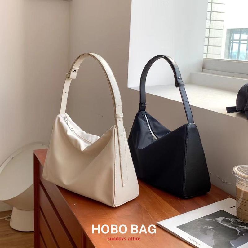 Sundays Attire - HOBO Multiway Bag Kulit PU Nilon Tas Bahu 6