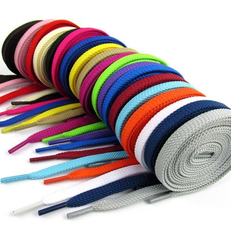 Dây giày thể thao sneaker nam nữ nhiều màu bản dẹp Ximo DG01 2