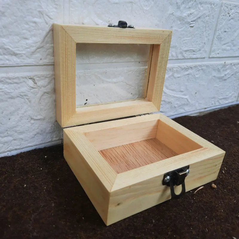 kotak kayu / kotak cincin / kotak perhiasan / kotak emas / kotak antam / kotak kayu rustic 7