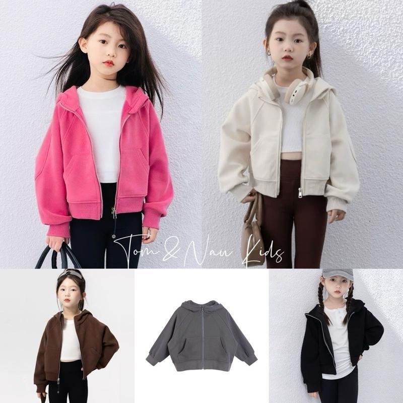K7- Tom&Nau Kids Áo khoác mùa HÈ da cá 2 da cho bé trai bé gái size từ 9-40Kg