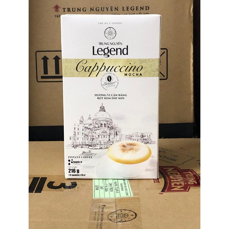 Cà phê G7 Cappuccino Hương Mocha Trung Nguyên (hộp 12 gói x 18g/gói) 3
