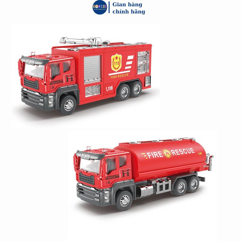    Xịn  Bộ Xe Cứu Hoả Đồ Chơi Xe Cứu Hộ Đồ Chơi Cứu Hoả mini Đồ Chơi Cho Bé Trai Bé  KID0078 