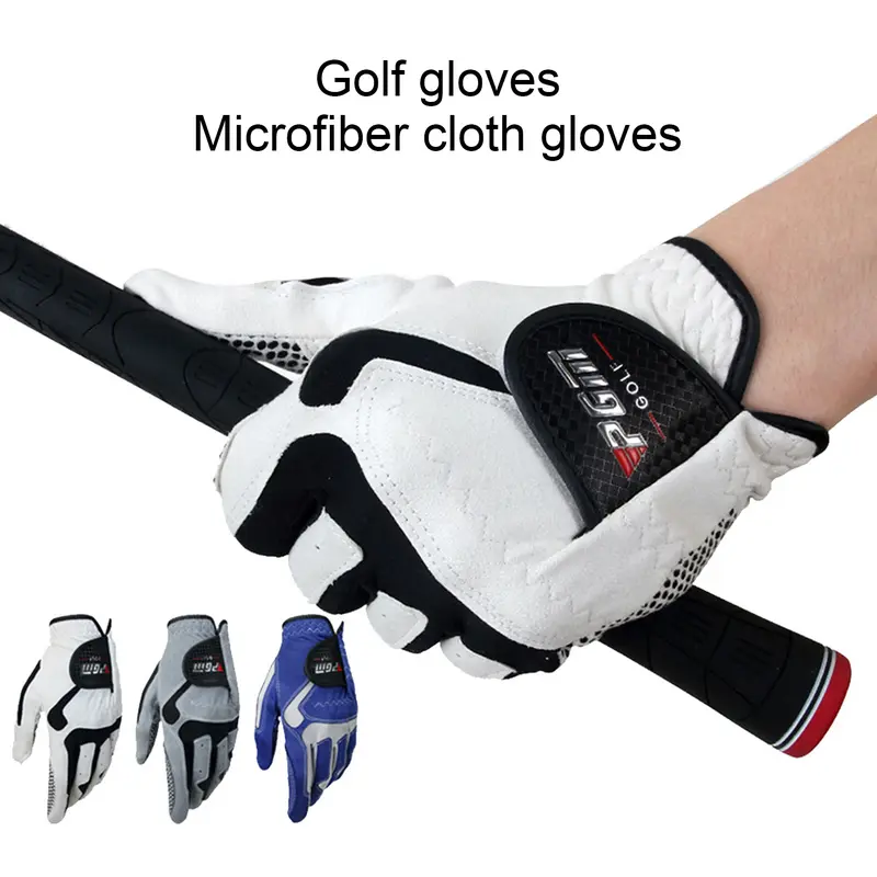 Găng Tay Golf, PGM, Chống Trượt, Thoáng Khí, Tay Trái, Đáng Tin Cậy, Vừa Vặn, Găng Tay Golf Nén, Thích Hợp Cho Ngoài Trời, Đồ Dùng Golf 0
