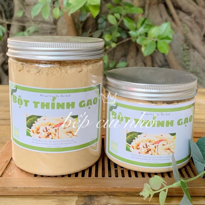 Bột thính nếp gia truyền thơm ngon, thượng hạng 500g, sử dụng trực tiếp, tiện lợi Food 0