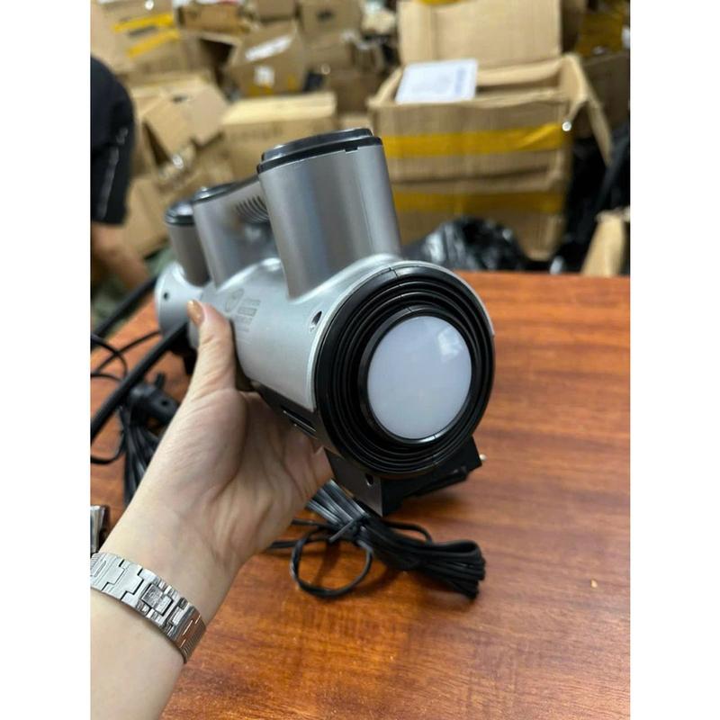 Bơm Lốp ÔTô TOYOTA Điện 12V Công Suất Cao Di Động Cho Xe Hơi-Xe Tải Tích Hợp Đồng Hồ Điện Tử Tự Ngắt Tiện Lợi 2